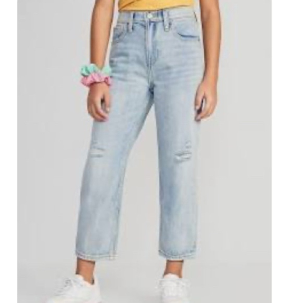 Old Navy Girl’s Built In Tough Slim Straight Leg Jeans 12